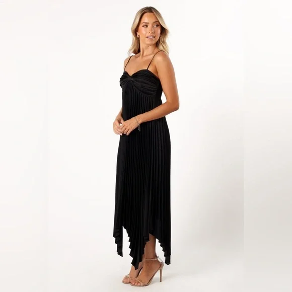 Petal & Pup Vikki Black Midi dress size S B1890 - Picture 2 of 7